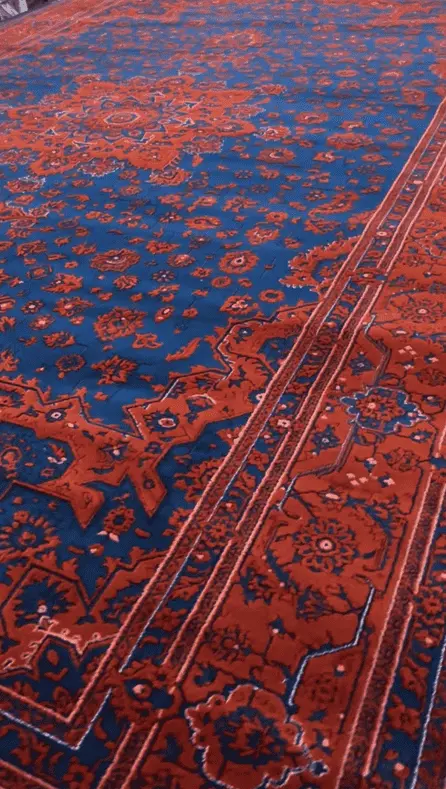 فرش هریس سرمه ای ۷۰۰ شانه