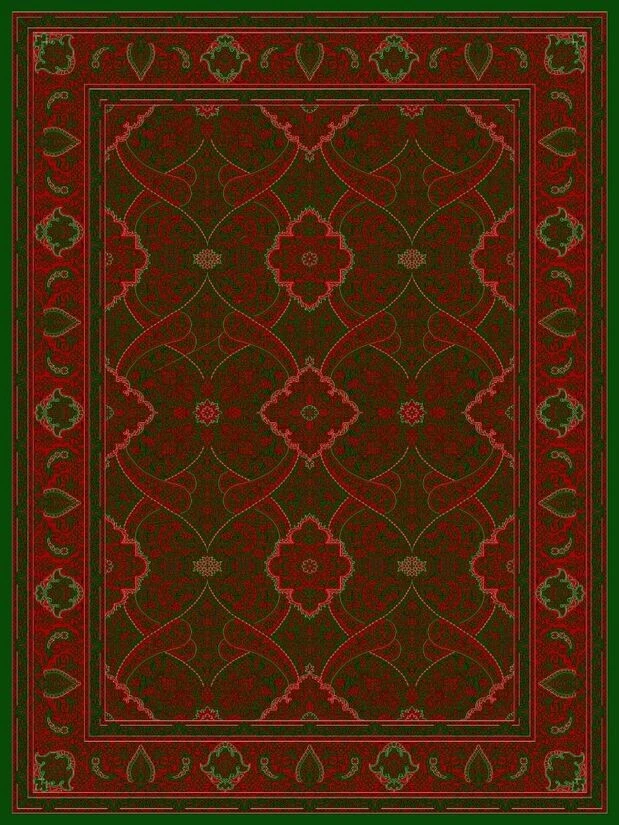 فرش افرا سبز ۷۰۰ شانه