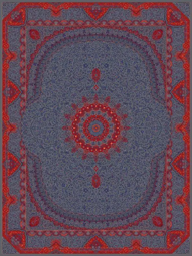 فرش اشتیاق دودی ۷۰۰ شانه