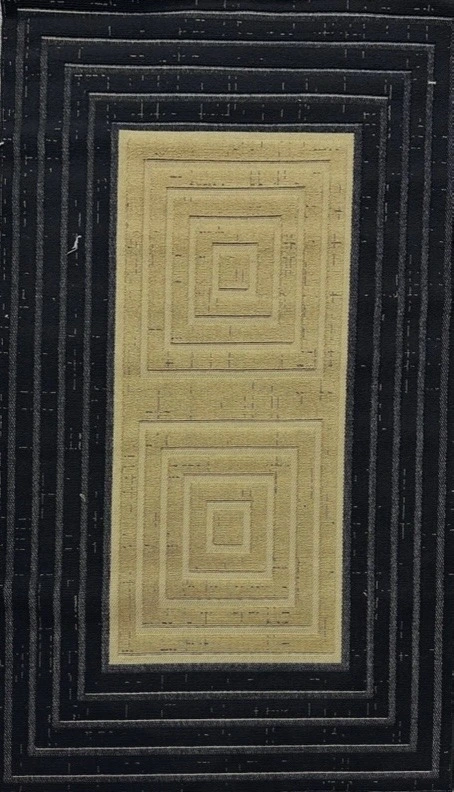 گلیم gb0001 مشکی 400 شانه