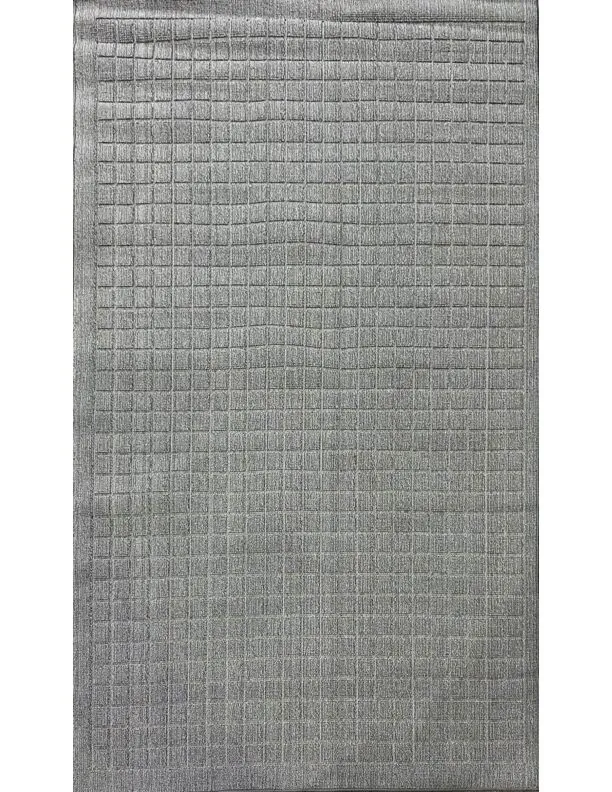 فرشگلیم 003k سربی-کرم سفید 400 شانه