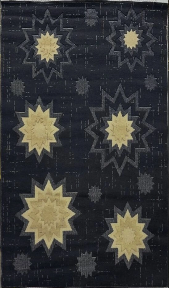 گلیم gb0004 مشکی 400 شانه